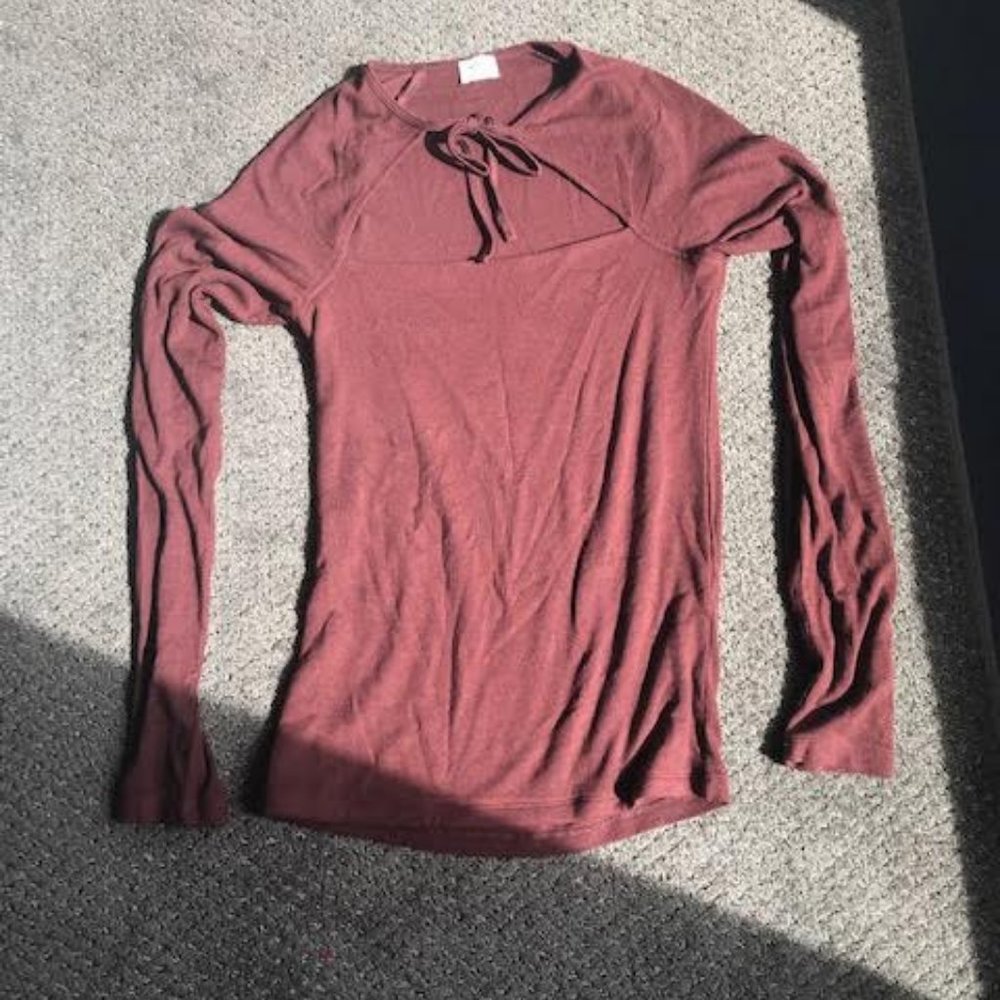 Brown Long Sleeved T-shirt from Wilfred
